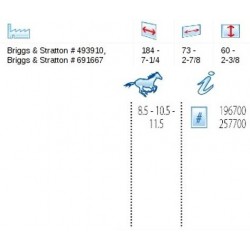 Filtr powietrza Briggs&Stratton - OREGON