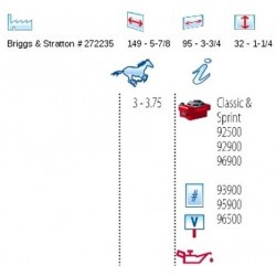 Filtr powietrza Briggs&Stratton - OREGON