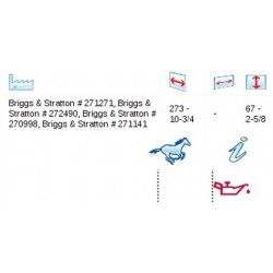 Filtr powietrza Briggs&Stratton - OREGON